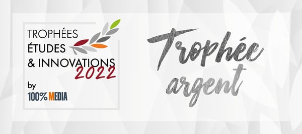 Pastille trophée argent