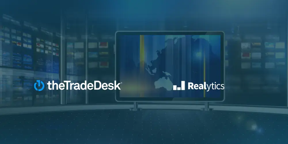 Realytics partners with The Trade Desk for holistic TV measurement