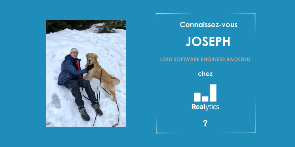 Joseph, lead software engineer backend Realytics